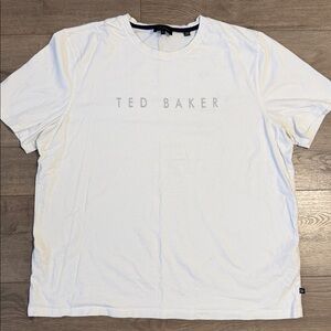 Ted Baker White Short Sleeve Tee